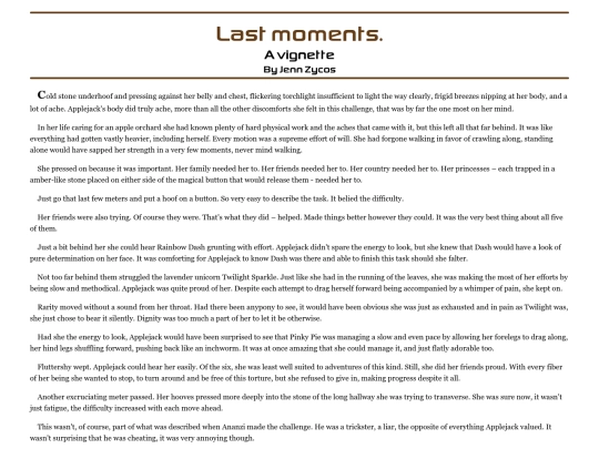 mlp/lastmoments screenshot