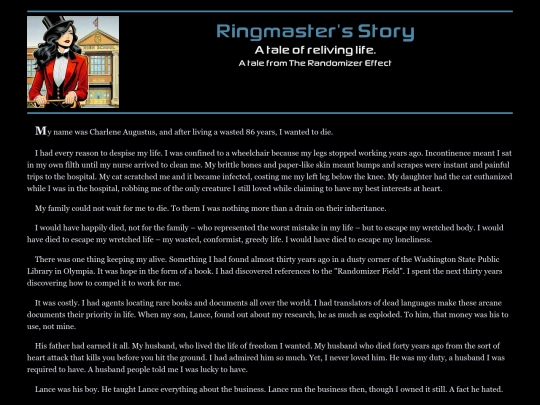 randomizer/ringmaster screenshot