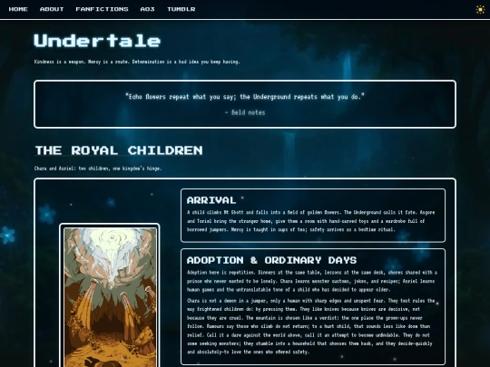 fandoms/undertale screenshot