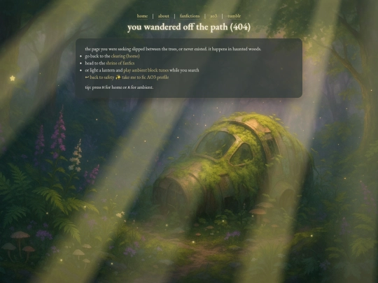 not_found screenshot