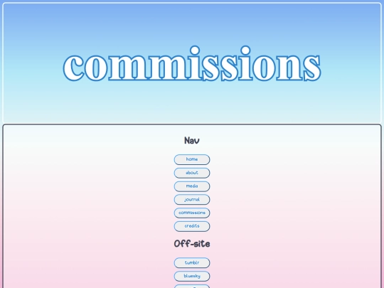commissions screenshot