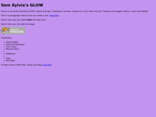 GLOW screenshot