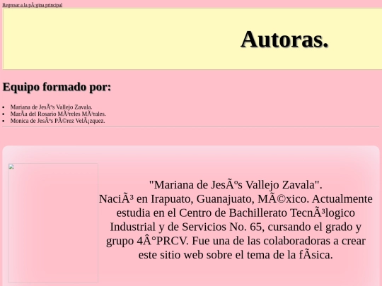 biografias screenshot