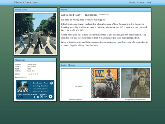 log/abbeyroad screenshot