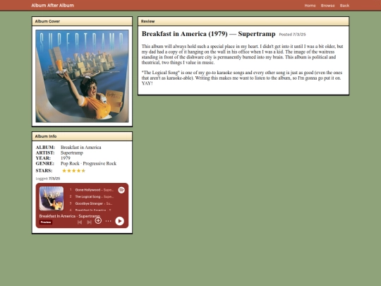 log/breakfastinamerica screenshot
