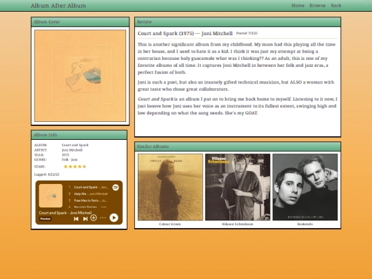 log/courtandspark screenshot