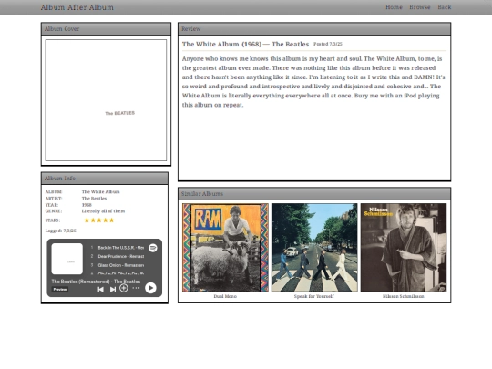 log/whitealbum screenshot