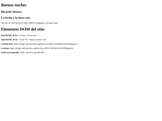 Ejercicios/Módulo 3/Obligatorio screenshot