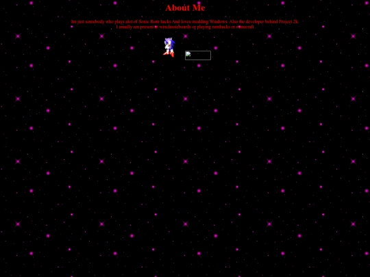 aboutme screenshot