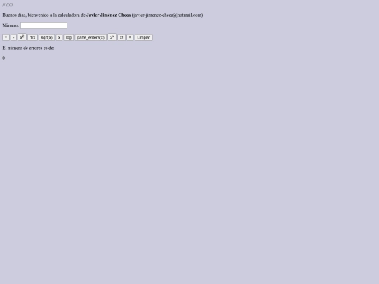 calculadora screenshot