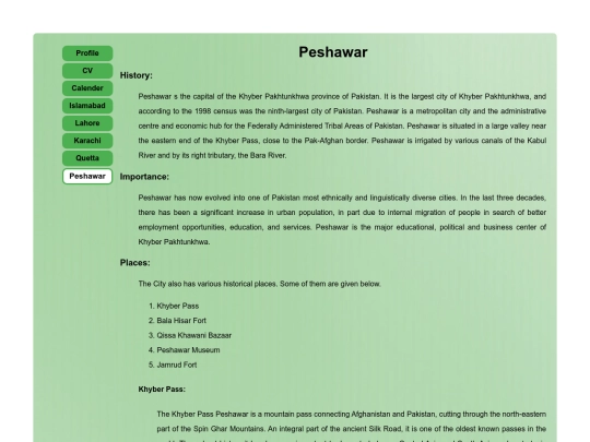 Peshawar screenshot