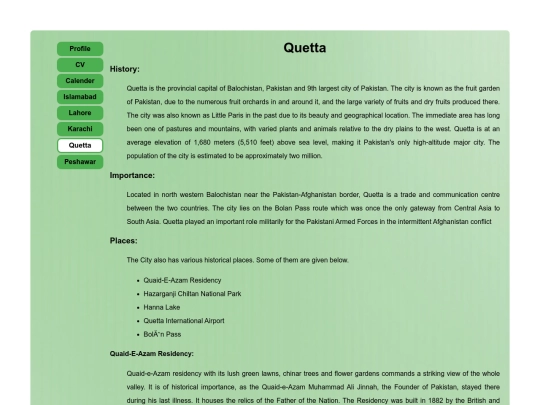 Quetta screenshot
