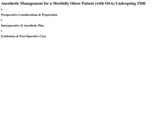 Anaesthesia_Notes/Morbidly Obese Patient screenshot
