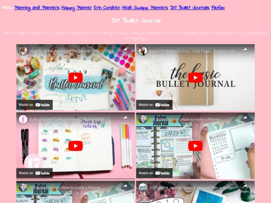 DIYbulletjournal screenshot
