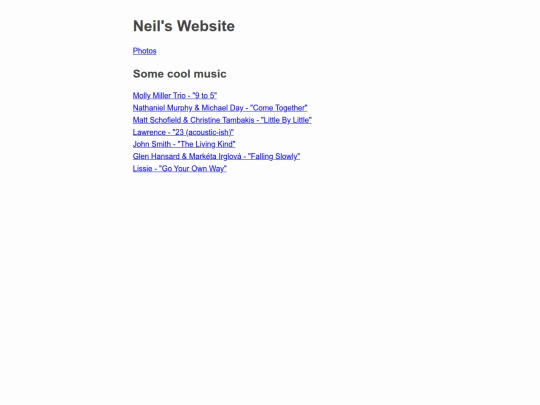 index screenshot