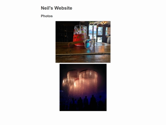 photos screenshot