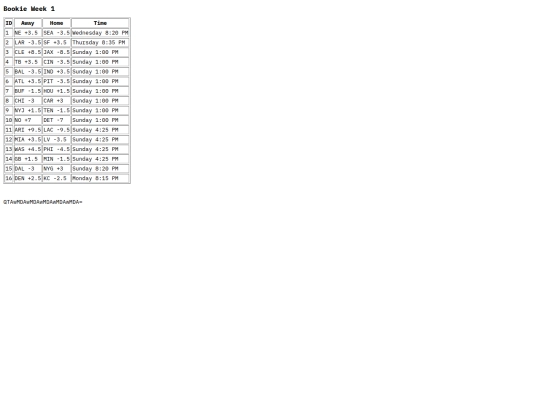bookie-week-1 screenshot