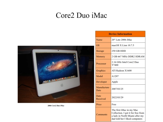 computer/maccollection/imac2006 screenshot