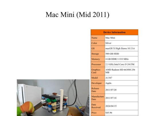 computer/maccollection/macmini screenshot