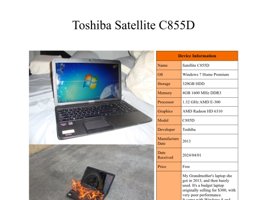 computer/mobile/toshiba screenshot
