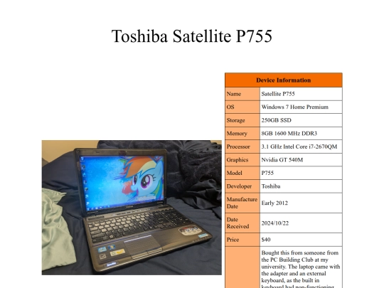 computer/mobile/toshibaP screenshot