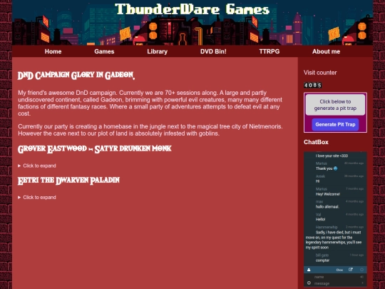dnd screenshot