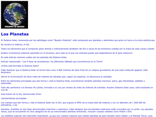 planetas screenshot