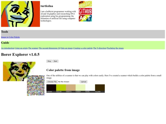 creatingacolorpalette screenshot
