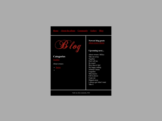 blog screenshot