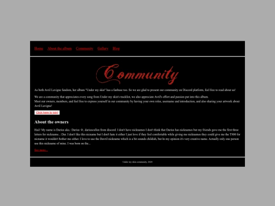 community screenshot