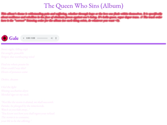 QueenWhoSins screenshot