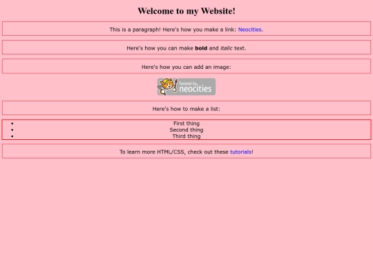test screenshot