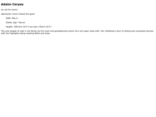 Adiam screenshot
