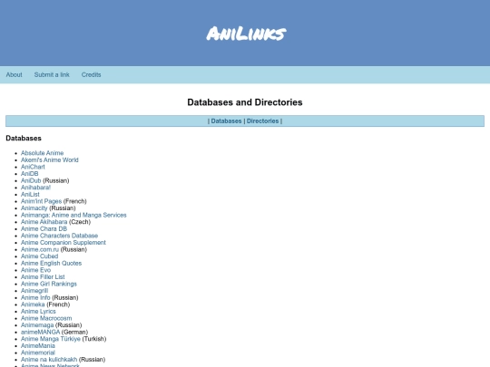 database screenshot