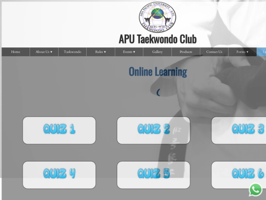 Quiz screenshot