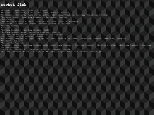 mewbotfish screenshot