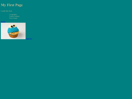 week1/pagetwo screenshot