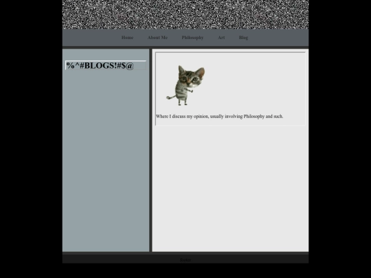 bloghome screenshot