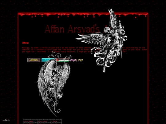 aboutme screenshot