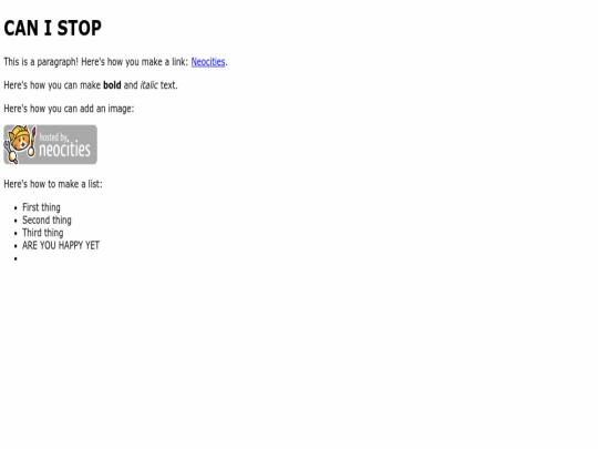 index screenshot