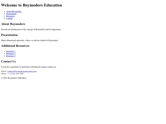 boymoder screenshot