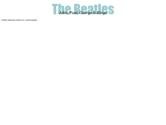 Beatles screenshot