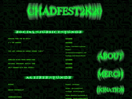 chadfest2020/donations screenshot