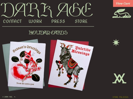 item/holidaycards screenshot