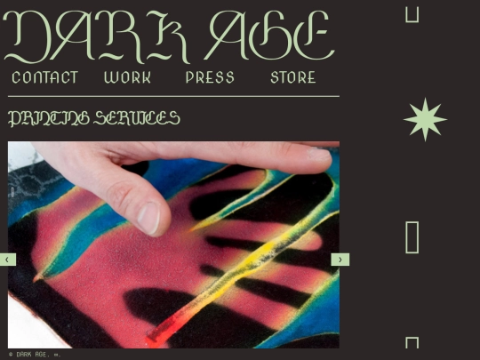 services screenshot