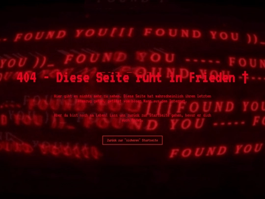 not_found screenshot