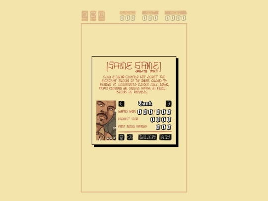 extras/samegame screenshot