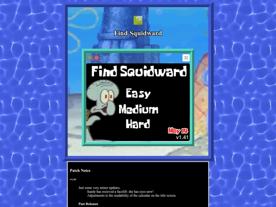findsquidward screenshot