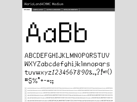 webfontkit-20241208-061213/warioland4chmc-vape-demo screenshot
