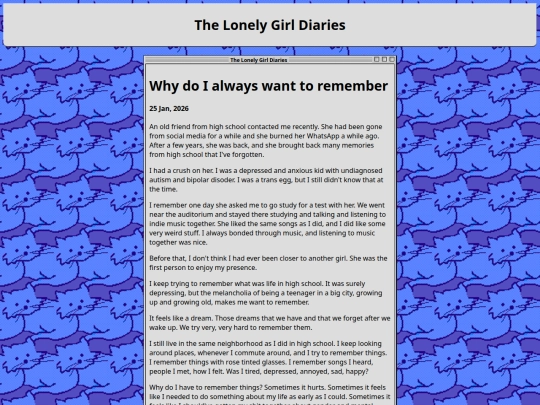posts/2026-01-25-Why-do-I-always-want-to-remember screenshot